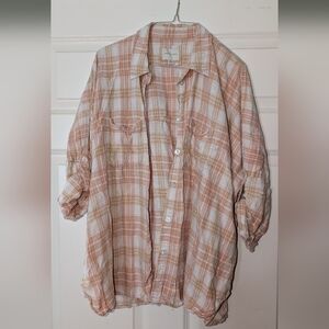American Eagle Oversized Button Down
